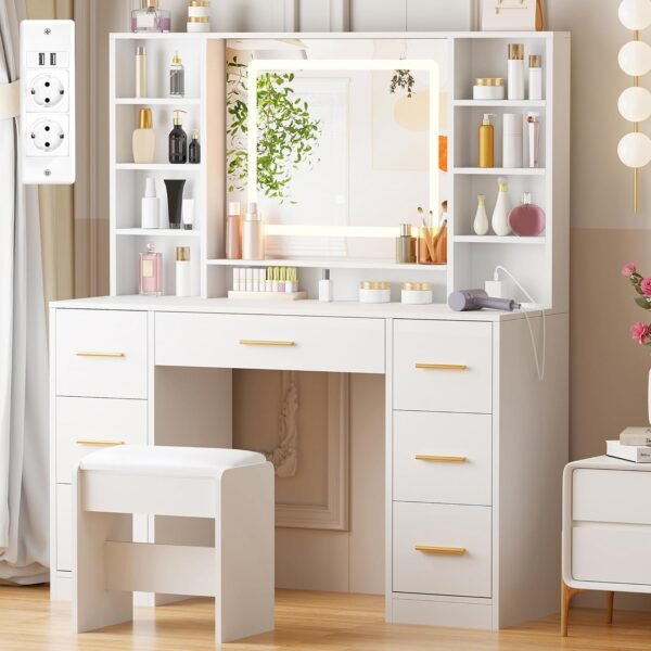 Grande Coiffeuse avec Miroir