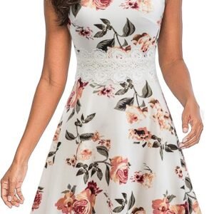 Robe de Cocktail florale