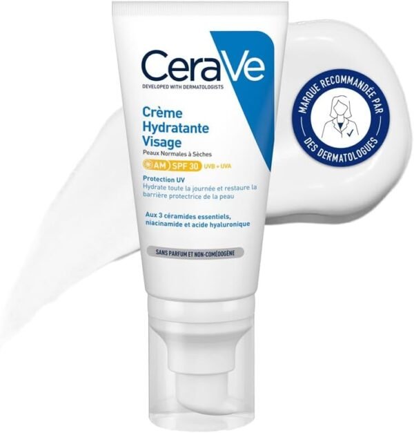 Crème solaire visage "CeraVe"