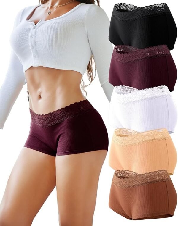 shorty femme dentelle